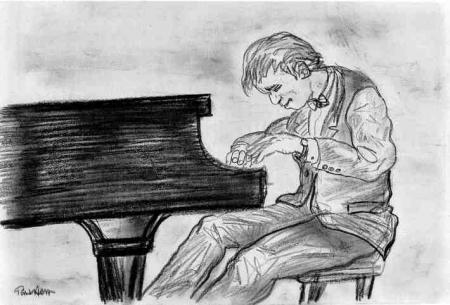 Un pianiste m�lancolique